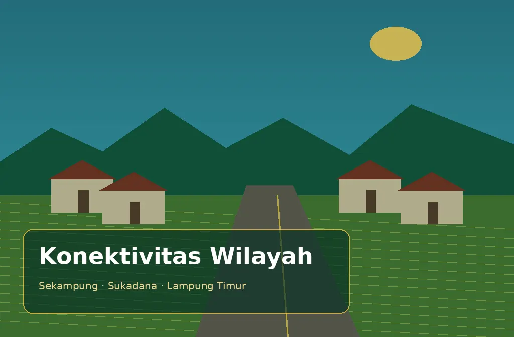 Ilustrasi wilayah Desa Sidodadi