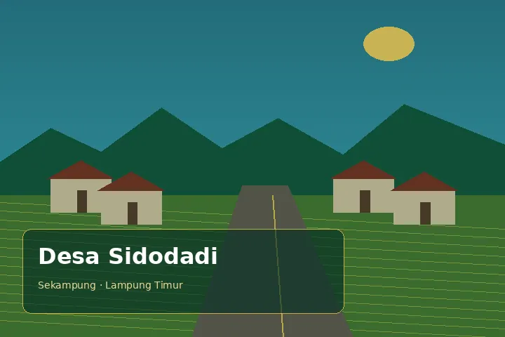 Data Desa Sidodadi